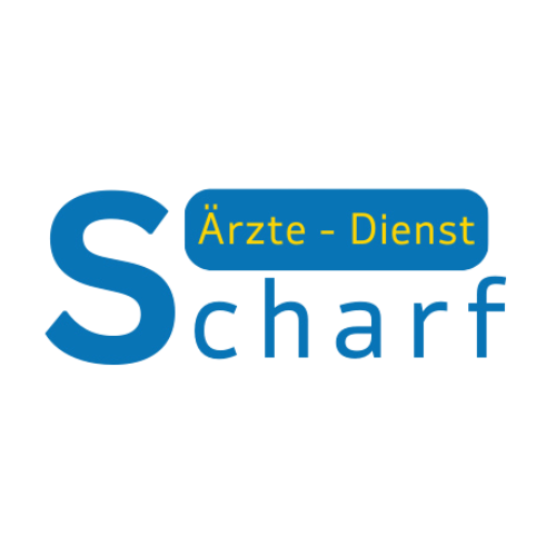 ÄrzteDienstScharf Logo